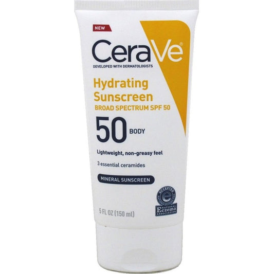 Cerave Sunscreen Hydrating Spf#50 Body 5oz