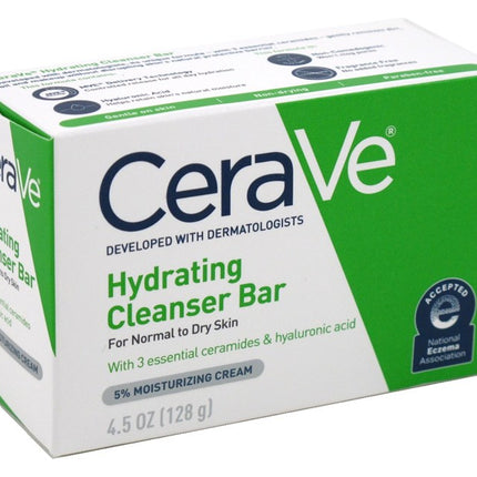 Cerave Hydrating Cleanser Bar 4.5oz