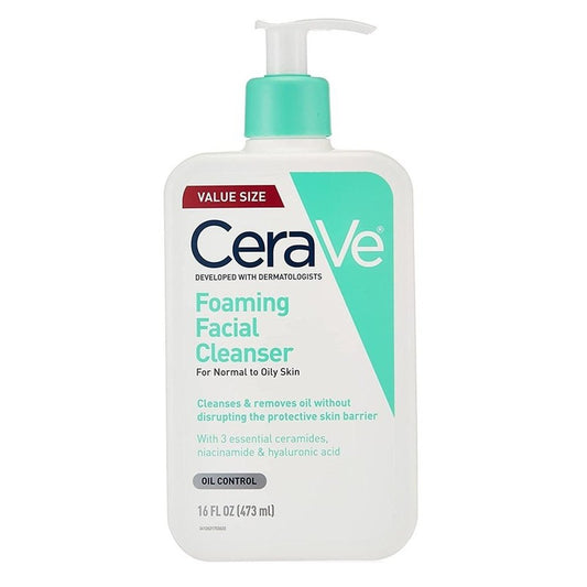 Cerave Foaming Facial Cleanser Oil Control 16oz Pump Value