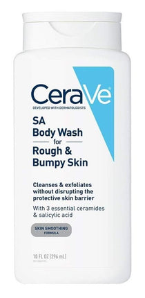 Cerave Sa Body Wash For Rough & Bumpy Skin 10oz