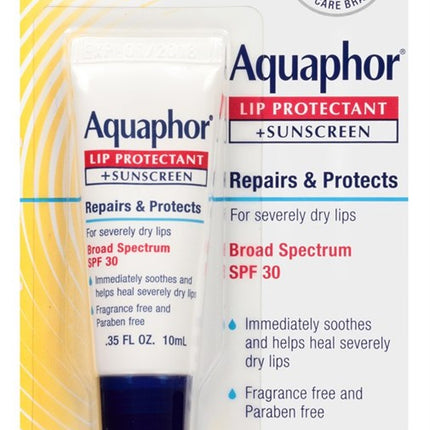 Aquaphor Lip Protectant Spf#30 0.35oz (6 Pieces) Display