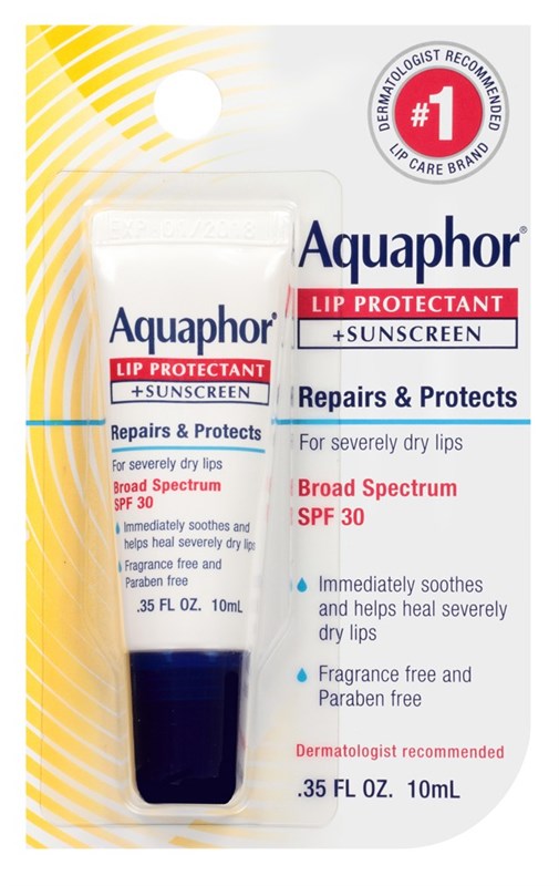 Aquaphor Lip Protectant Spf#30 0.35oz (6 Pieces) Display