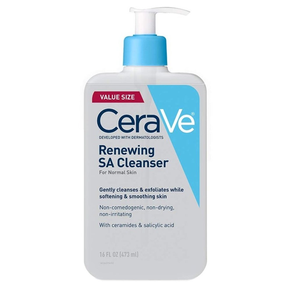 Cerave Renewing Sa Cleanser Normal Skin 16oz Value Size