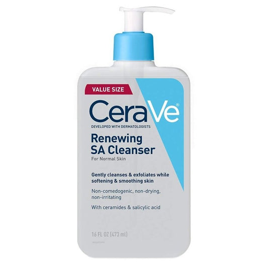 Cerave Renewing Sa Cleanser Normal Skin 16oz Value Size