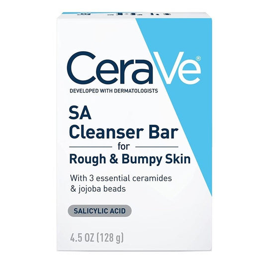 Cerave Sa Cleanser Bar For Rough And Bumpy Skin 4.5oz