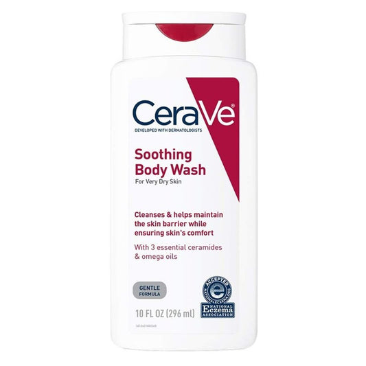 Cerave Soothing Body Wash 10oz For Very Dry Skin