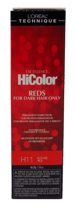 Loreal Excel Hicolor H11 Tube Intense Red 1.74oz