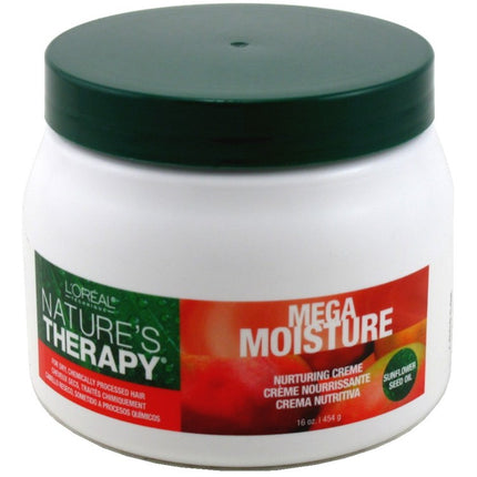 Loreal Natures Therapy Mega Moisture Creme 16oz Jar