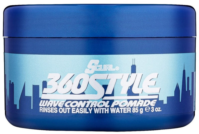 Lusters S-Curl 360 Wave Control Pomade 3oz