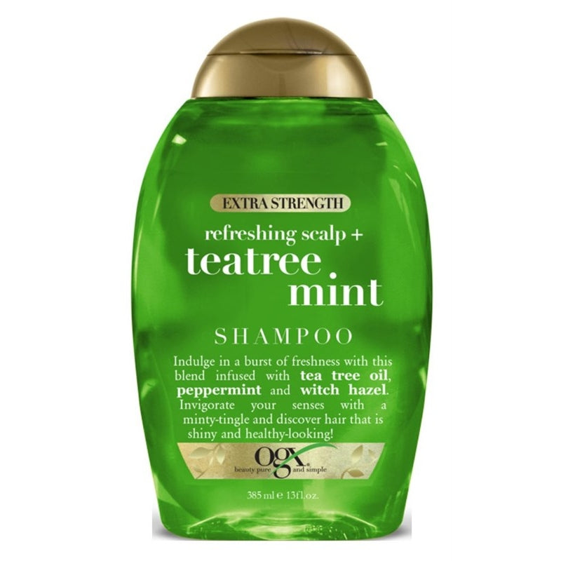 Ogx Shampoo Tea Tree Mint Extra-Strength 13oz