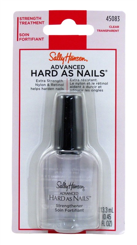 Sally Hansen Hard As Nails Strengthener Clear 0.45oz