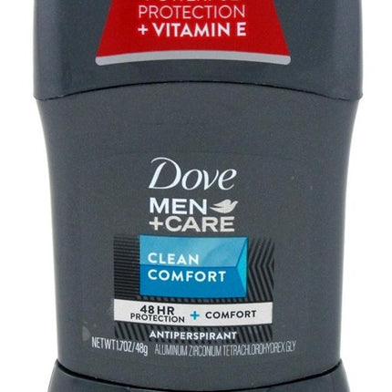 Dove Deodorant 1.7oz Mens Clean Comfort Anti-Perspirant