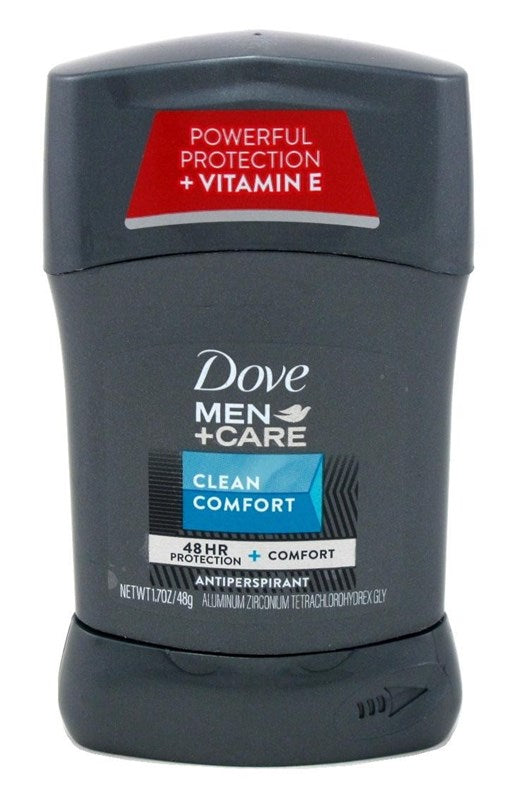 Dove Deodorant 1.7oz Mens Clean Comfort Anti-Perspirant