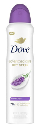 Dove Deodorant 3.8oz Dry Spray Lavender Fresh