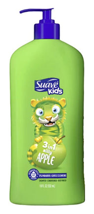 Suave Kids 3-In-1 Shampoo-Cond -Bodywash Silly Apple 18oz