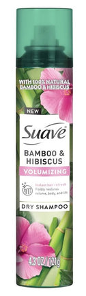 Suave Dry Shampoo Bamboo & Hibiscus Volumizing 4.3oz