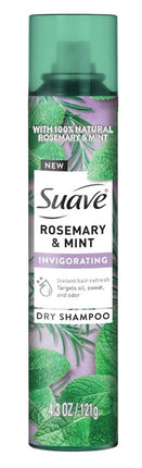 Suave Dry Shampoo Rosemary & Mint Invigorating 4.3oz