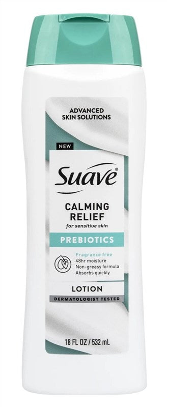 Suave Lotion Calming Relief Prebiotics 18oz