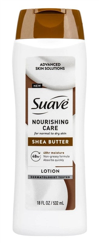 Suave Lotion Nourishing Care Shea Butter 18oz
