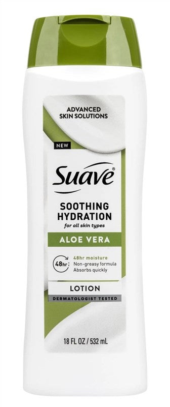 Suave Lotion Soothing Hydration Aloe Vera 18oz