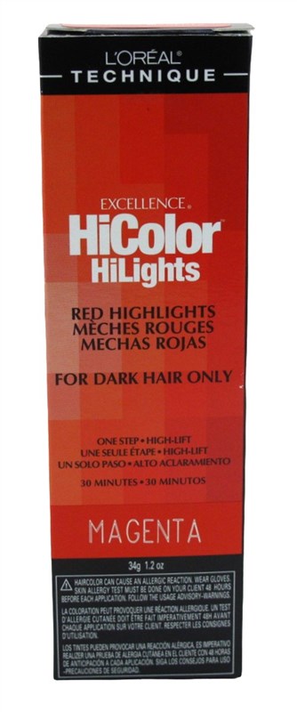 Loreal Excel Hicolor Hilights Magenta 1.2oz