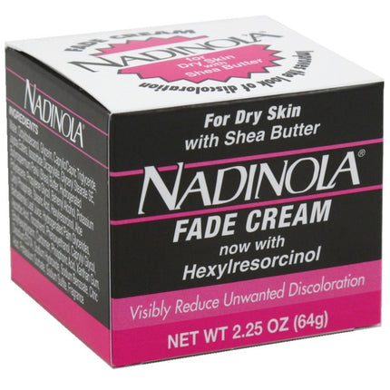 Nadinola Fade Cream Dry Skin With Shea Butter 2.25oz