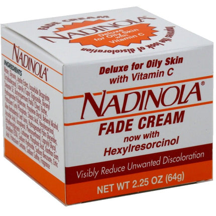 Nadinola Fade Cream Oily Skin With Vitamin-C 2.25oz