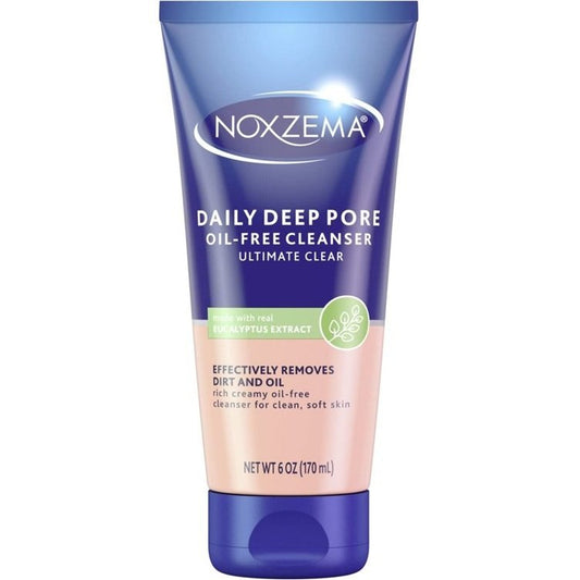 Noxzema Daily Deep Pore Oil- Free Cleanser Ult-Clear 6oz