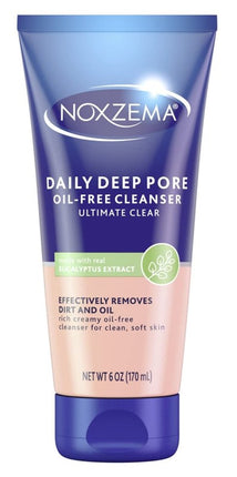 Noxzema Daily Deep Pore Oil- Free Cleanser Ult-Clear 6oz