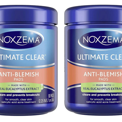 Noxzema Ult-Clear Anti-Blemish Pads 90 Count