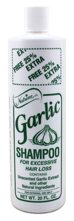 Nutrine Garlic Shampoo Bonus Unscented 20oz