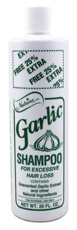 Nutrine Garlic Shampoo Bonus Unscented 20oz