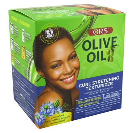 Ors Olive Oil Curl Stretching Texturizer Kit