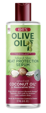 Ors Olive Oil Serum Silken & Shine Heat Protection 6oz