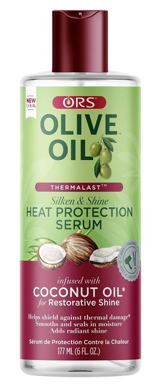 Ors Olive Oil Serum Silken & Shine Heat Protection 6oz
