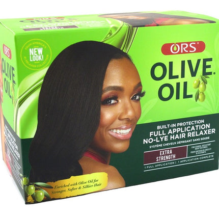 Ors Olive Oil No-Lye Relaxer Kit Extra Strength