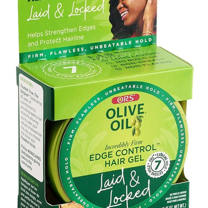 Ors Olive Oil Gel Edge Control Extra Firm Hold 2.25oz