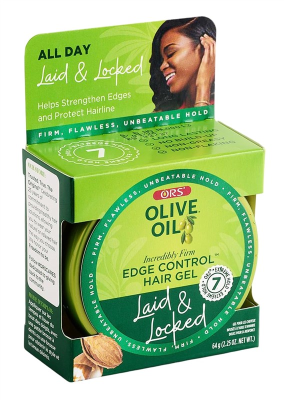 Ors Olive Oil Gel Edge Control Extra Firm Hold 2.25oz