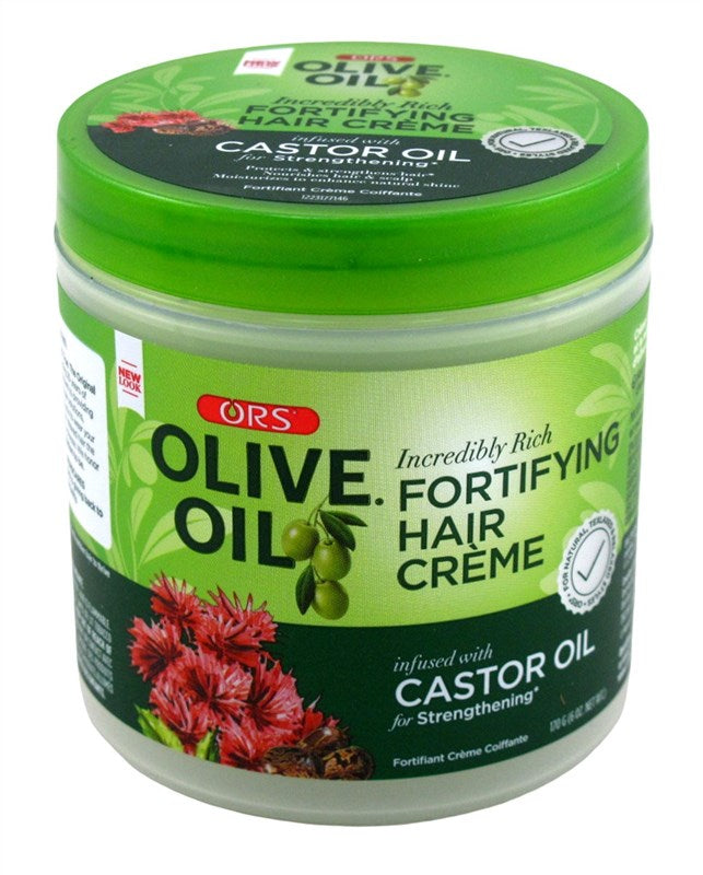 Ors Olive Oil Fortifying Hair Creme 6oz Jar