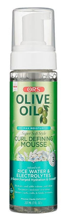 Ors Olive Oil Mousse Curl Defining With Rice Water 7oz