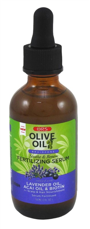 Ors Olive Oil Serum Braidzone Fertilizing Lavender Oil 2oz