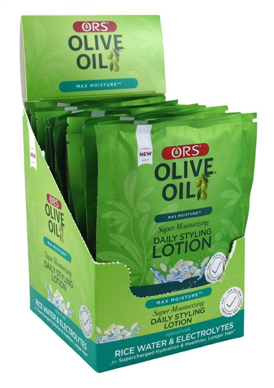 Ors Olive Oil Daily Styling Lotion 1.75oz Packette (12 Pieces)