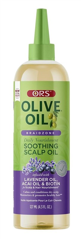 Ors Olive Oil Braidzone Soothing Scalp Oil 4.3oz