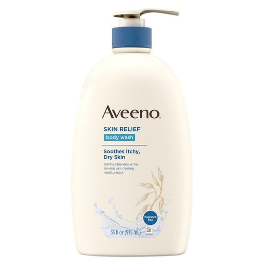 Aveeno Skin Relief Body Wash 33oz Fragrance-Free