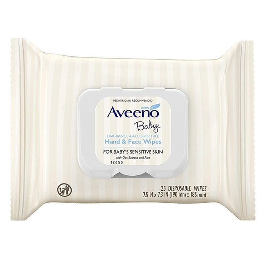 Aveeno Baby Wipes 25 Count Sensitive (1PC)