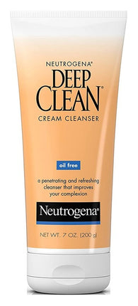 Neutrogena Deep Clean Cream Cleanser Tube 7oz