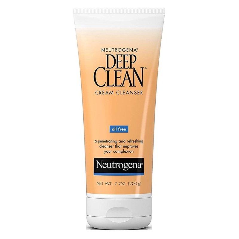 Neutrogena Deep Clean Cream Cleanser Tube 7oz