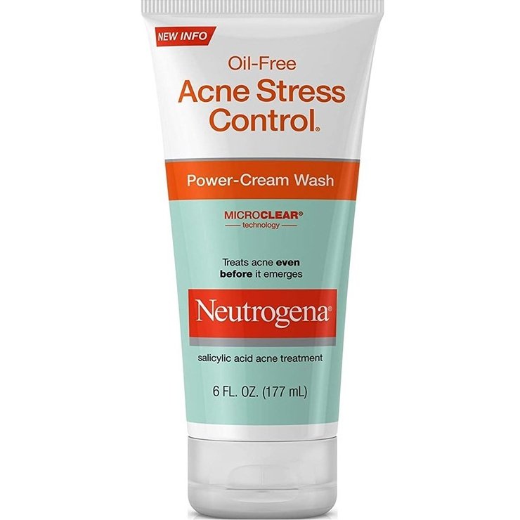 Neutrogena Acne Stress Control Power-Cream Wash 6oz Tube