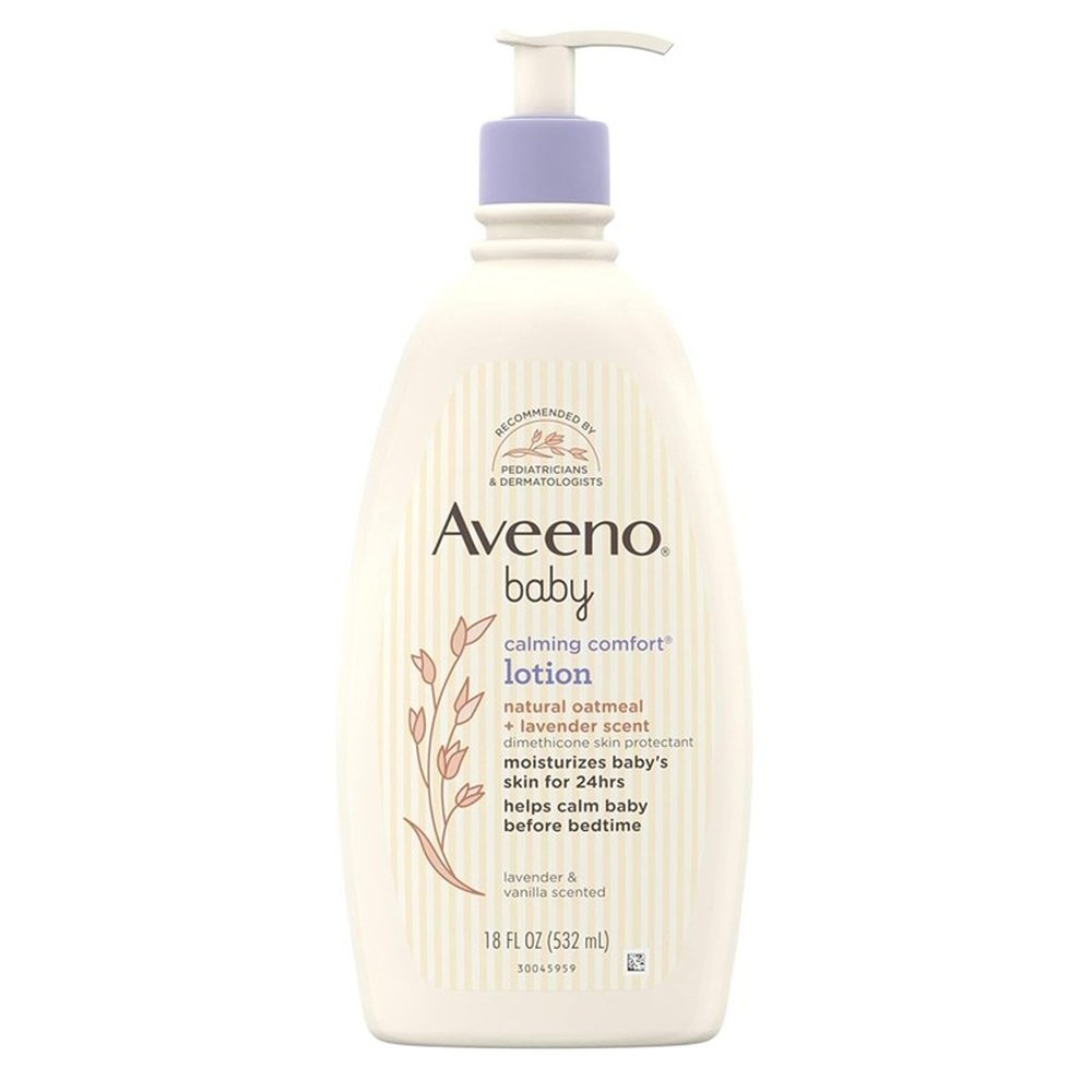 Aveeno Baby Lotion Calming Comfort 18oz Oatmeal/Lavender