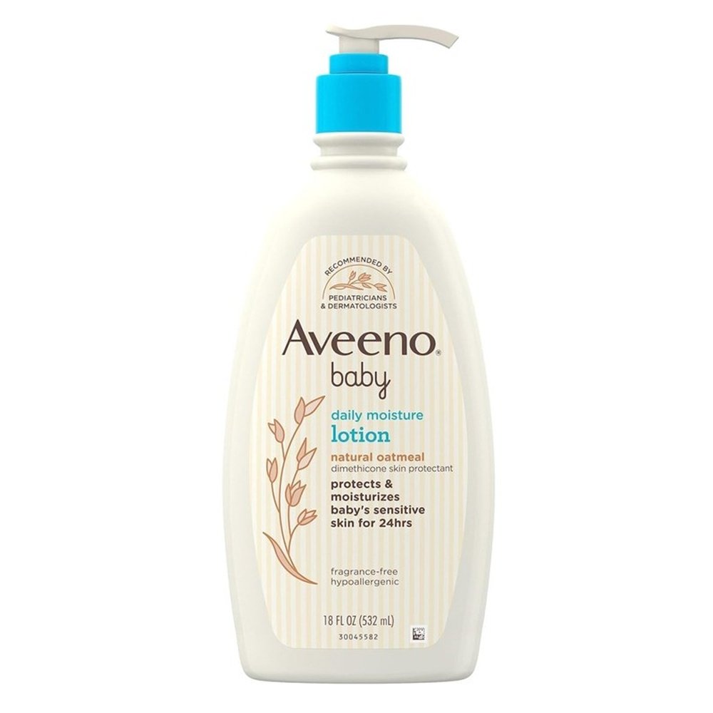 Aveeno Baby Lotion Daily Moisture 18oz Natural Oatmeal